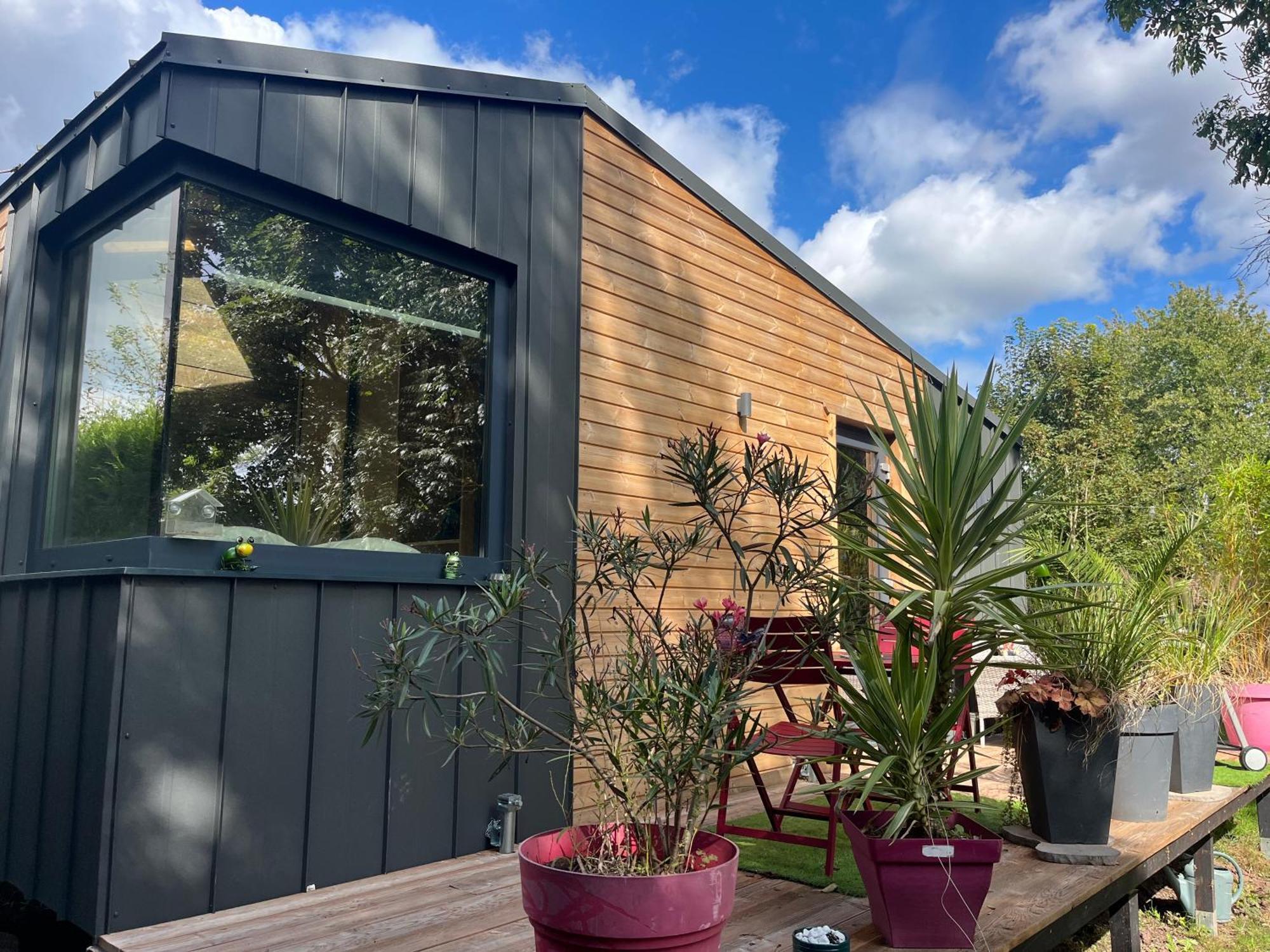 Tiny House Independante Tout Confort Full Equipement Adult Only-Seulement Morhange Exteriör bild